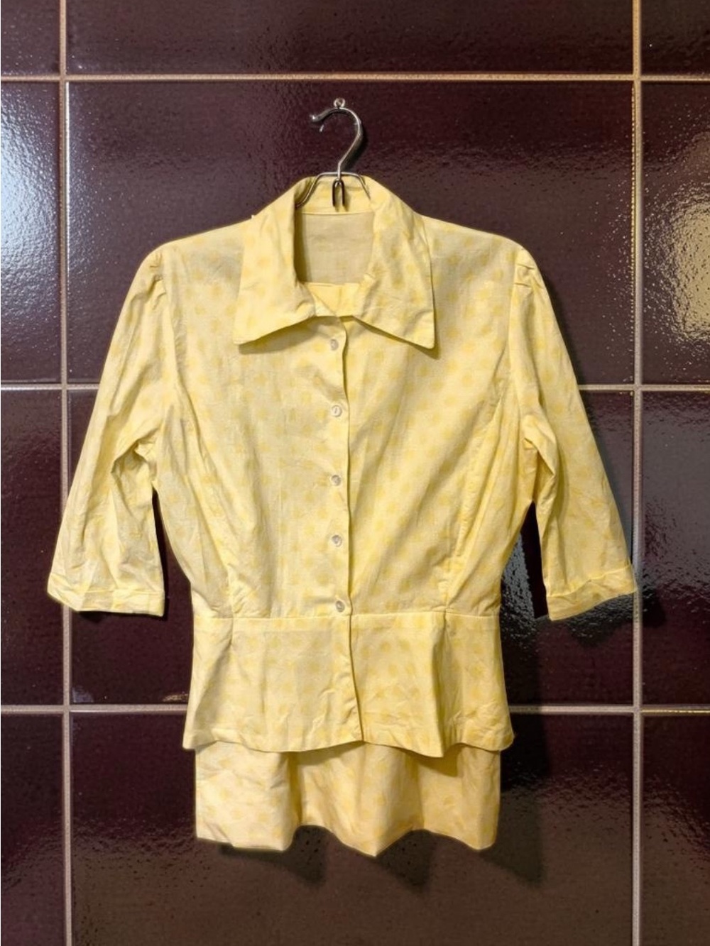 Vintage 70s/80s Handmade Skirt Suit